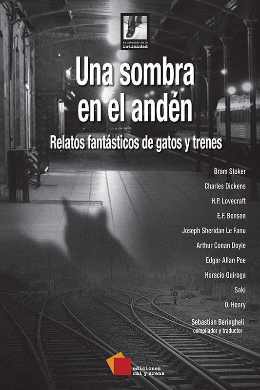 Una sombra en el andén. Relatos fantásticos de gatos y trenes por varios autores